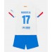 Barcelona Marcos Alonso #17 Dětské Oblečení Venkovní Dres 2023-24 Krátkým Rukávem (+ trenýrky)